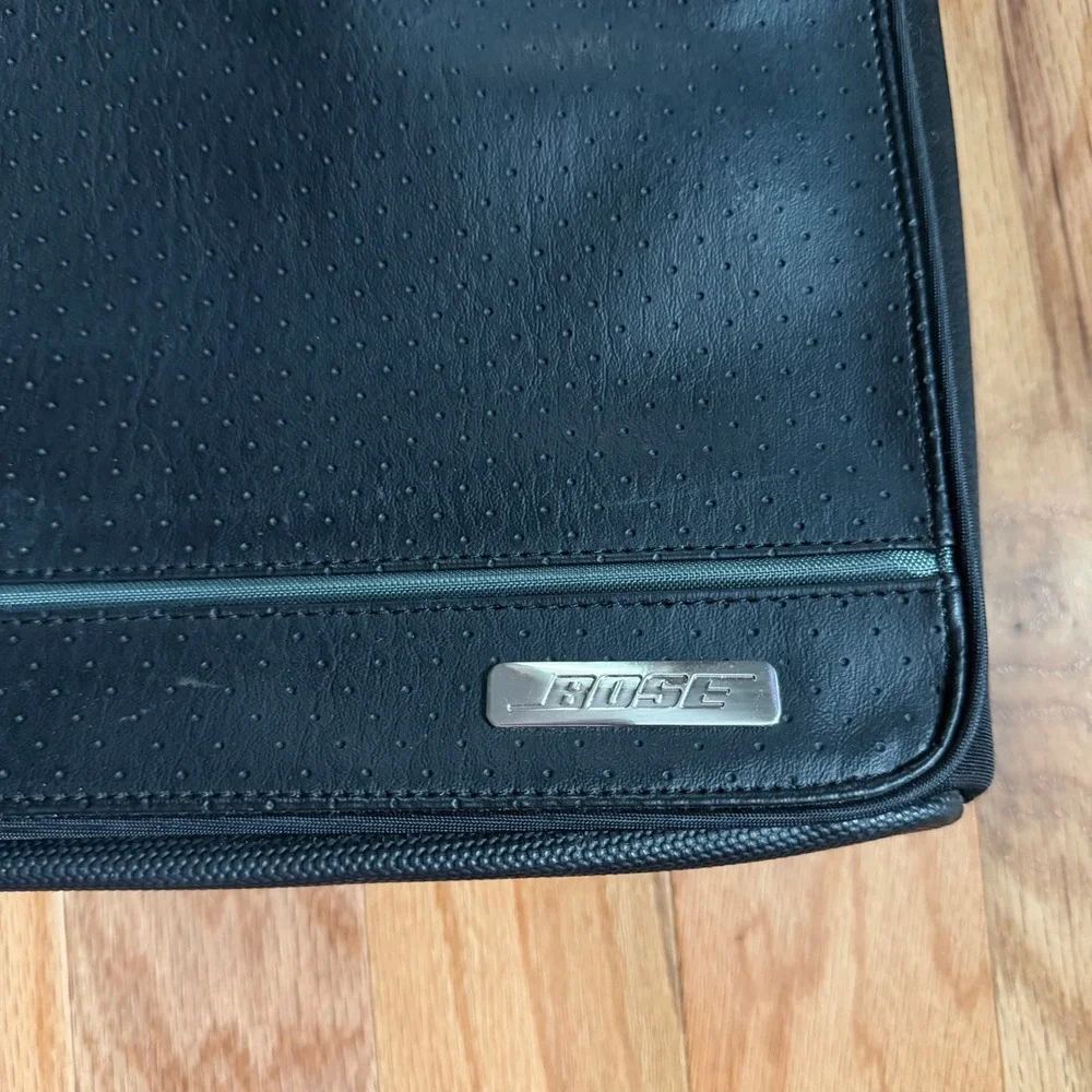 Bose SoundDock Portable Travel Bag Carrying Case Rectangle‎ Shoulder Strap Black